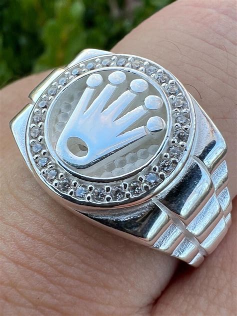 rolex ring silber|Rolex jewelers in virginia.